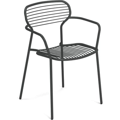 Emu Apero Armleunstoel - antiekijzer