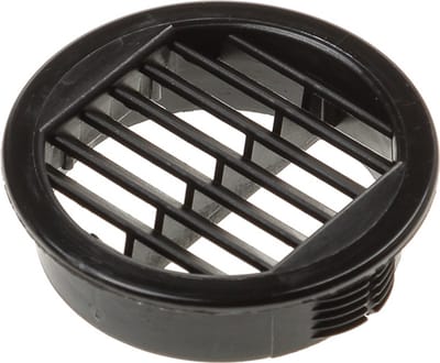 KLEMROOSTER ZWART T243 GATMAAT 43MM/DIA 50MM
