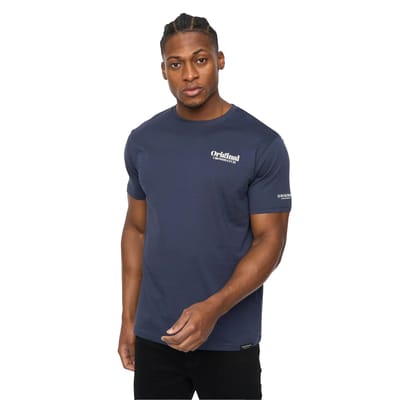 Crosshatch Heren Simtanks T-Shirt (Marineblauw)