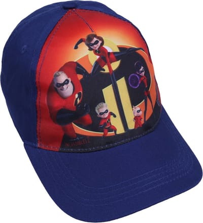 Marineblauw en oranje The Incredibles 2 Disney baseballpet