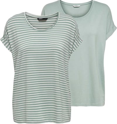 ONLY - ONLMOSTER S/S TOP CS JRS 2PACK - Meisjes - Blouses