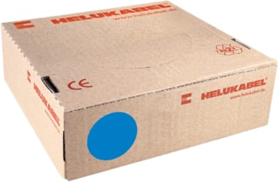 Montagedraad VDS 1mm² (H05V-K) 70° blauw - per rol 100 meter (29115)
