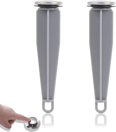 Pop-up Stoppers Badkamer - Afvoer Stopper - Wastafel Afsluiten - Verchroomd Kunststof - 1-1/4 inch dop - Chroom