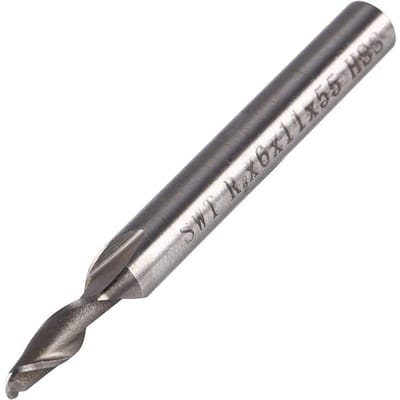 HSS 6mm schacht 2-groef bolneus kop frees draaibank frees CNC frees bit gereedschap HH
