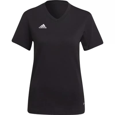 adidas Performance Entrada 22 T-shirt - Dames - Zwart - 2XS