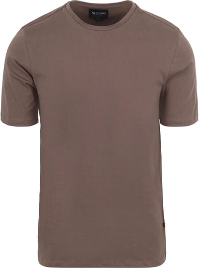 Suitable Respect T-shirt Jim Taupe - Maat XL - Heren - Casual T-shirts