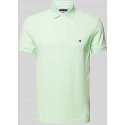 Poloshirt met labelstitching