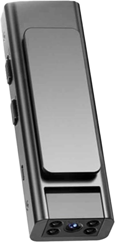 Mini Bodycam - Draagbare Camera - Veiligheid Vastleggen - Brede Beeldhoek - 8.3 cm - Zwart