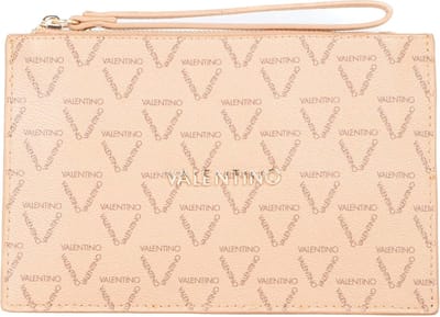 VALENTINO Toilettas Beauties Soft Cosmetic Case Beige / Multicolor Lichtbruin