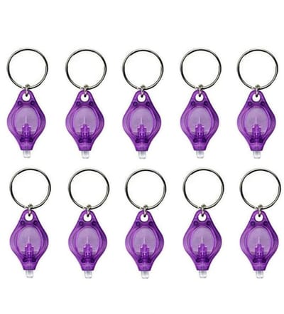 Onf3 - Mini Sleutelhanger Zaklamp - LED Licht - Compact en