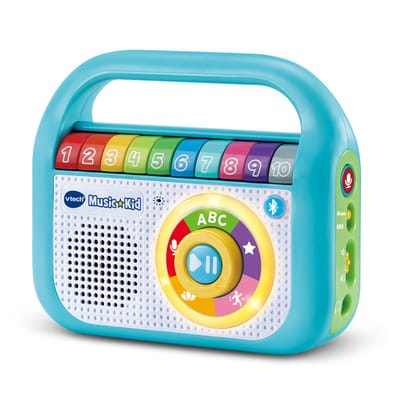 VTech Music Kid Radio Kinderen - Educatief Speelgoed - Maak Kennis met Liedjes & Muziek - Cadeau - Kinderspeelgoed 2 Jaar tot 6 Jaar