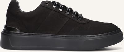 STEFANO LAURAN Star 003 Sneakers - Nubuck - Heren - Zwart - Maat 40