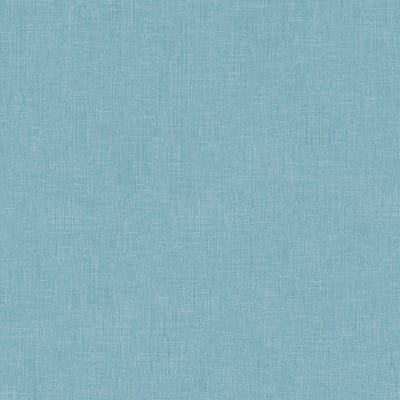 Textiel look behang Profhome 369258-GU vliesbehang licht gestructureerd in textiel look mat blauw 5,33 m2