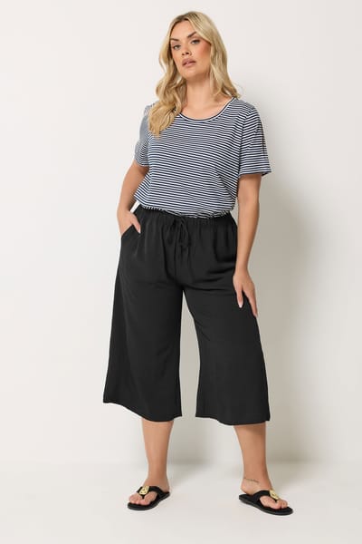 Yours Limited Collection Zwarte Broekroksize 40