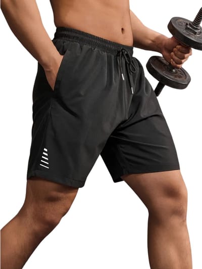 Livano Tennisbroek Heren - Tennisshort - Tenniskleding - Padelbroek - Padel - Gym - Short - Zwart - Maat S