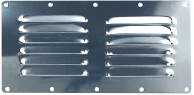 Italy Serie - Roestvrijstalen Ventilatierooster - 230x115 mm - AISI 316
