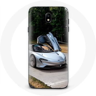 Samsung Galaxy J3 2017 Hoesje Formule 1 McLaren Car Grijs grijs