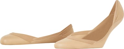 FALKE Elegant Step onzichtbar eenkleurig materiaal footies dames transparant - maat 35-36