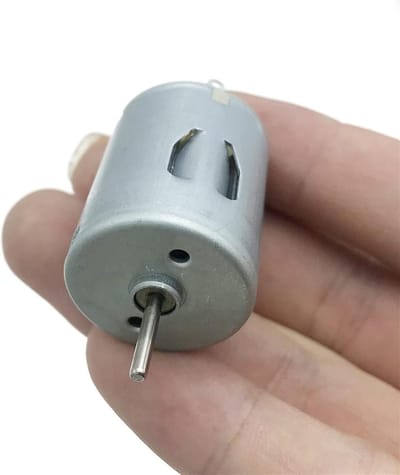 Model Motor - Loopmotor Elektrisch - Doe-het-zelf Projecten - Hoge Slijtvastheid - 1 Stuk - Zilverkleurig
