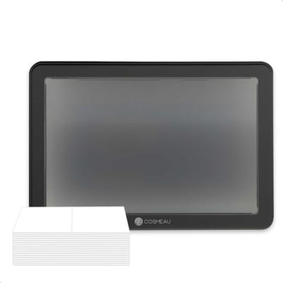 Wasstrips Bewaardoos Box Mat Zwart - Tot 120 Wasbeurten Voorraadbus
