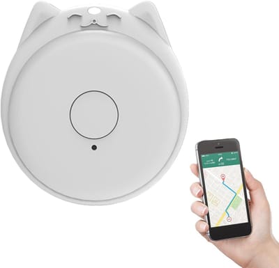 Persoonlijke Tracker - Locatiezoeker Alarm - Voorkom Verlies - Draadloze Alarm Sensor - 3.7 x 4 cm - Wit
