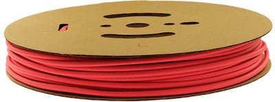 PRO-TIE® - Krimpkous 1,6-0,8 mm Felrood Dunwandig krimpverhouding 2:1 (Rol 150 meter) - PRO-TIE