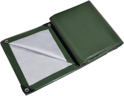 Tent Grondzeil - Waterdichte Tarp - Kampeer Bescherming - Veelzijdige Functie - 1.5x2m - Malachiet Groen