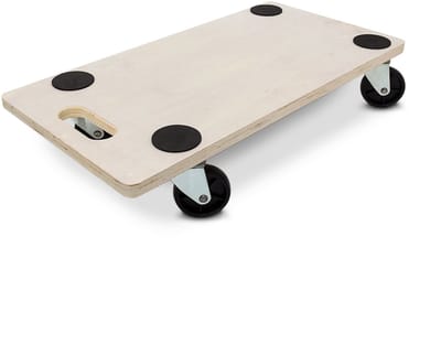 2x meubelroller tot 200 kg - meubelhondje - meubeltransporter - transportroller