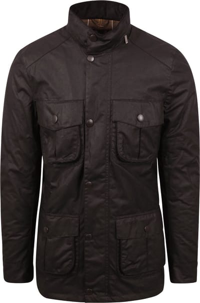 Barbour Waxjas Corbridge Rustic Bruin - Maat M - Heren - Winterjassen