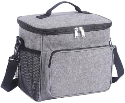 Dailygoods- Isolatietas Waterdicht - Draagbare Lunchtas - Picknicktas - Herbruikbare Tas - Aluminiumfolie - Grote Capaciteit 1000 ml - 25 x 19 x 23 cm - Lunchbox
