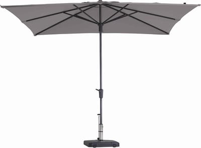 Parasol Vierkant Taupe 280 x 280 cm Madison | Topkwaliteit vierkante parasol Syros | 100% Polyester doek