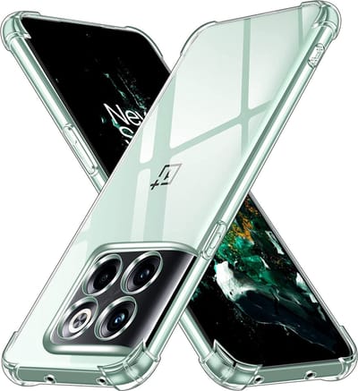 Hoesje voor OnePlus 10T backcover Shockproof siliconen Transparant