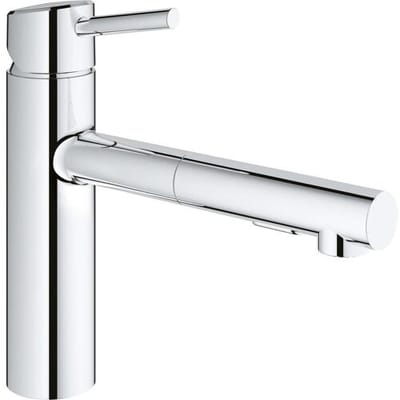 GROHE Concetto Keukenkraan - Medium uitloop - Met uittrekbare handdouche - Chroom
