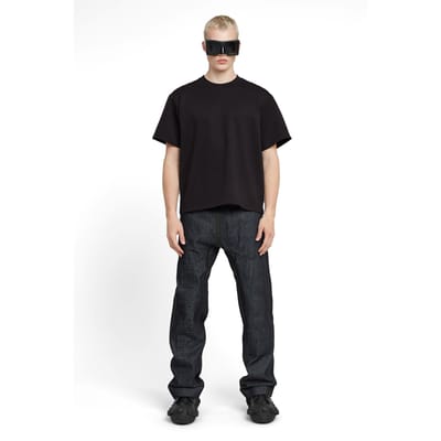 G-Star Gsxwvb Oversized Boxy Tee Black Taglia: XS | T-shirt stampate Outlet | Uomo | Nero