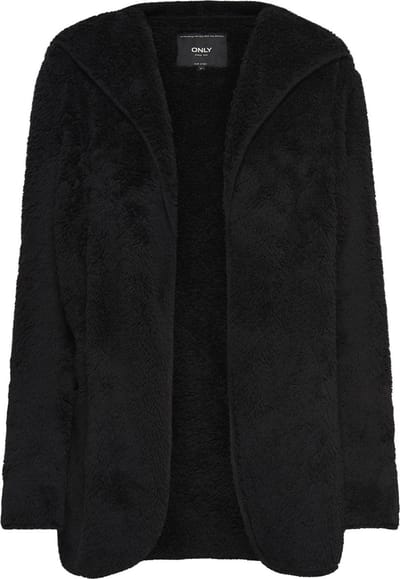 Only Vest Onlcontact Hood Sherpa Coat Otw Cc 15300637 Black Dames Maat - XS