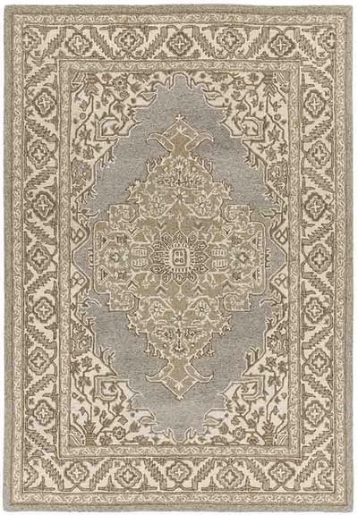 Easy Living - bronte-fine-Loop-Rug-Natural Vloerkleed - 160x230  - Rechthoek - Laagpolig,Vintage Tapijt - Modern - Meerkleurig