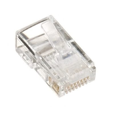 RJ45 krimp connectoren (UTP) voor CAT5/5e netwerkkabel (vast) - 10 stuks