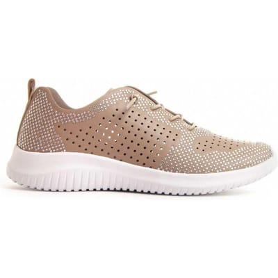 Montevita Sneakersport Drillschoenen In Bruin