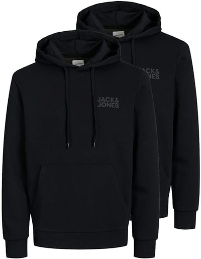 Jack & Jones Heren hoddie 2 pack Corp