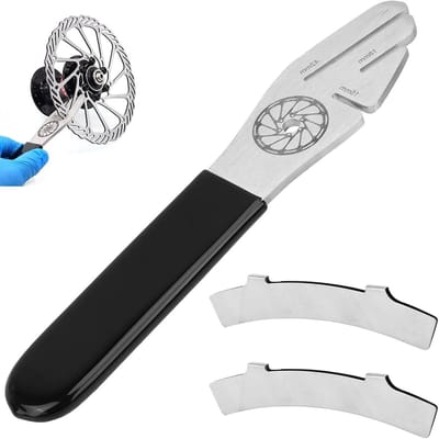 Bicycle Disc Brake Afstelgereedschap met RVS Klampen en Antikras Bescherming voor Fietsreparatie