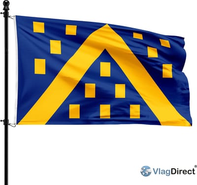Kampenhoutse vlag - Gemeente Kampenhout vlag - 90 x 150 cm.