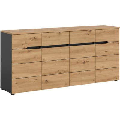 Furnilux Moderne ladekast op wielen stijlvolle opbergoplossing voor hal of garderobe