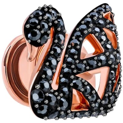 Swarovski Zwaan Hol Zwarte Zwaan Veelzijdig Eenvoudig Kristal Roségoud Broche Damesbroche 5439870 Black,F black