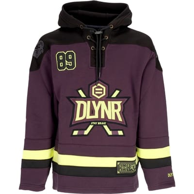 Heren Hockey Sweatshirt Geit Hockey Hoodie Paars