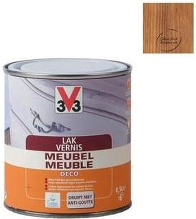 V33 Meubellak Donkere Eik Mat 500ml