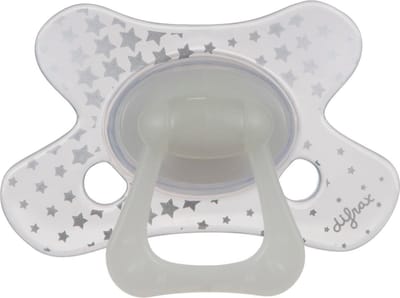 Difrax Fopspeen 18+ Maanden Dental - Glow in the Dark - Orthodontische speen - 1 stuk