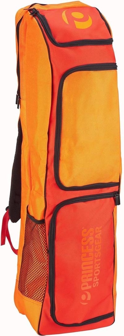 Princess - hockeytas Carry All Bag - Waterafstotend - oranje/rood