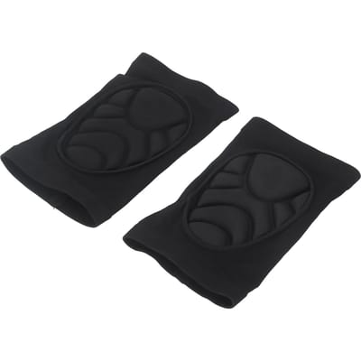 Patinage Ski Patin à roulettes Genouillère Coude Pad Protection Manchon de compression élastique confortable pour coude pour hommes Femmes black