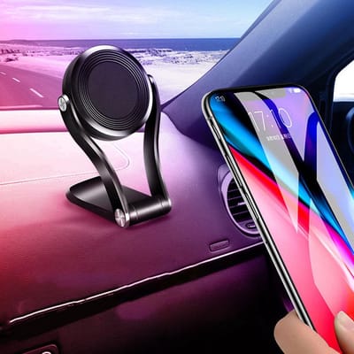 Magneet Telefoonhouder Auto - LB-426 Universeel - Magnetisch - Sterke Lijm - Telefoon Houder Auto - Universeel - Dashboard - Bureau - Tafel- Voorruit incl. Magneet plaatje
