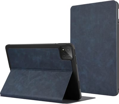 Avizar Hoesje Geschikt voor Xiaomi Pad 7 en 7 Pro Clapet Video-ondersteuning, Nachtblauw